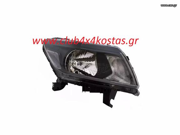 ΦΑΝΟΣ ΕΜΠΡΟΣΘΙΟΣ NISSAN NAVARA NP300 '15- ΜΑΥΡΟ ΗΛΕΚΤΡΙΚΟΣ ΜΕ ΜΟΤΕΡ ΔΕΞΙΑ 15410212R Α' ΠΟΙΟΤΗΤΑ ΜΕ ΦΠΑ