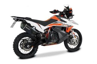 HP CORSE SPS CARBON SHORT BLACK KTM ADVENTURE 890-thumb-1