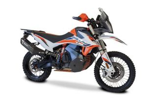 HP CORSE SPS CARBON SHORT BLACK KTM ADVENTURE 890-thumb-2