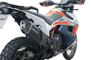 HP CORSE SPS CARBON SHORT BLACK KTM ADVENTURE 890-thumb-4