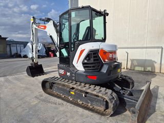 Εκσκαφάκι (διαβολάκι) Bobcat 2021 E55Z Καινουριο!!! 100ωρες