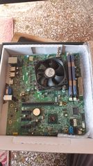 Μητρική Dell MIH61R + Intel Core i3 + 4X2GB kingston hyper DDR3