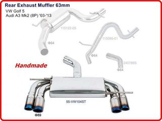 VW GOLF 5, AUDI A3 MK2 8P 03-13