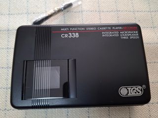 ICeS Walkman CR - 338 Strereo Cassette Player/Recorder