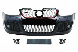 Μπροστινός Προφυλακτήρας Για VW Golf V (5) 03-08 GTI Look Με Μάσκα & Προβολείς Ομίχλης