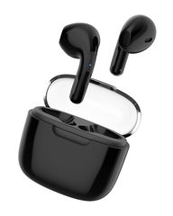 EARPHONES BLUETOOTH ΜΕ ΘΗΚΗ ΦΟΡΤΙΣΗΣ ΜΑΥΡΟ W52-BK