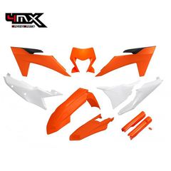 ΚΙΤ ΠΛΑΣΤΙΚΩΝ KTM EXC 125/150/250, EXC-F 250/350/450 2024-2025 ENDURO KIT OEM KTKIT530F@999 | UFO