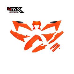 ΚΙΤ ΠΛΑΣΤΙΚΩΝ KTM EXC 125/150/250, EXC-F 250/350/450 2024-2025 ENDURO KIT NEON ΠΟΡΤΟΚΑΛΙ KTKIT530F@FFLU | UFO