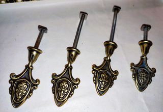 Πόμολο μικροεπίπλων Μπρούτζινο Vintage