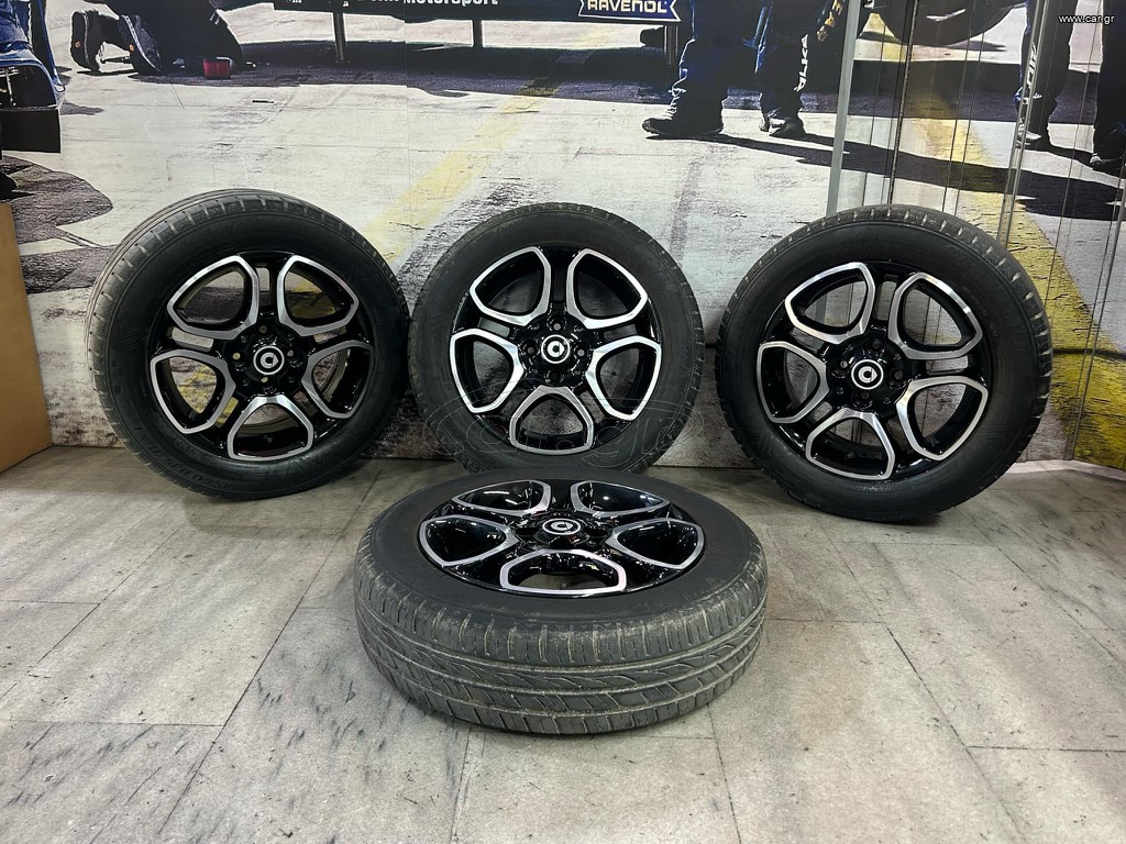ΜΕΤΑΧΕΙΡΙΣΜΕΝΑ ΖΑΝΤΟΛΑΣΤΙΧΑ SMART 453 (ORIGINAL) 5X15 4X100 ET32 & 5.5X15 4X100 ET42