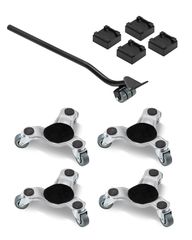 VEVOR Furniture Dolly 4 τμχ Ατσάλινο Σετ Tri-dolly Furniture Mover 440 lbs Χωρητικότητα