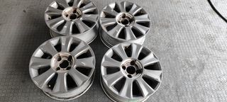 ΖΆΝΤΕΣ ΑΛΟΥΜΙΝΊΟΥ ΓΝΉΣΙΕΣ CITROEN  C2 4χ108 ***16x7 *BEST TIRES