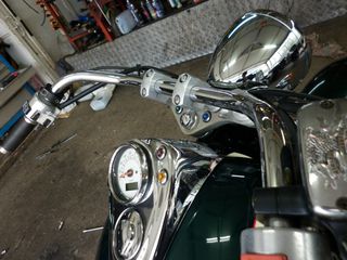 ΤΙΜΟΝΙ  ΓΙΑ HONDA  SHADOW 750cc ##MOTO KOΡΔΑΛΗΣ##