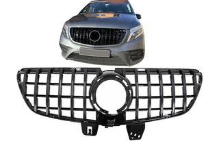 Μάσκα για Mercedes V-Class W447 Facelift (2020-Up) Panamericana  Μαύρη