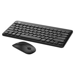 Ασύρματο Σετ ποντίκι και πληκτρολόγιο Fude IK6620, Black- 6117