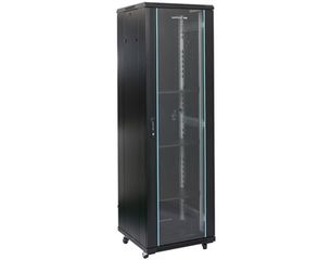Καμπίνα RACK επιδαπέδια διπλή με χωρητικότητα 22U 60x60cm MS2.6622 για servers υψηλής πυκνότητας DATEUP