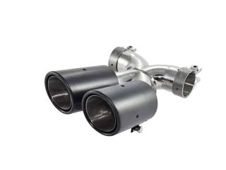 Porsche 987 BoxsterCayman 05- Stainless Steel Exhaust Tip Carbon Ends