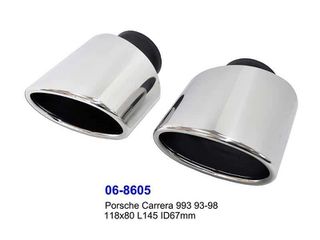 Porsche Carrera 993 93-98 Exhaust Tips Set