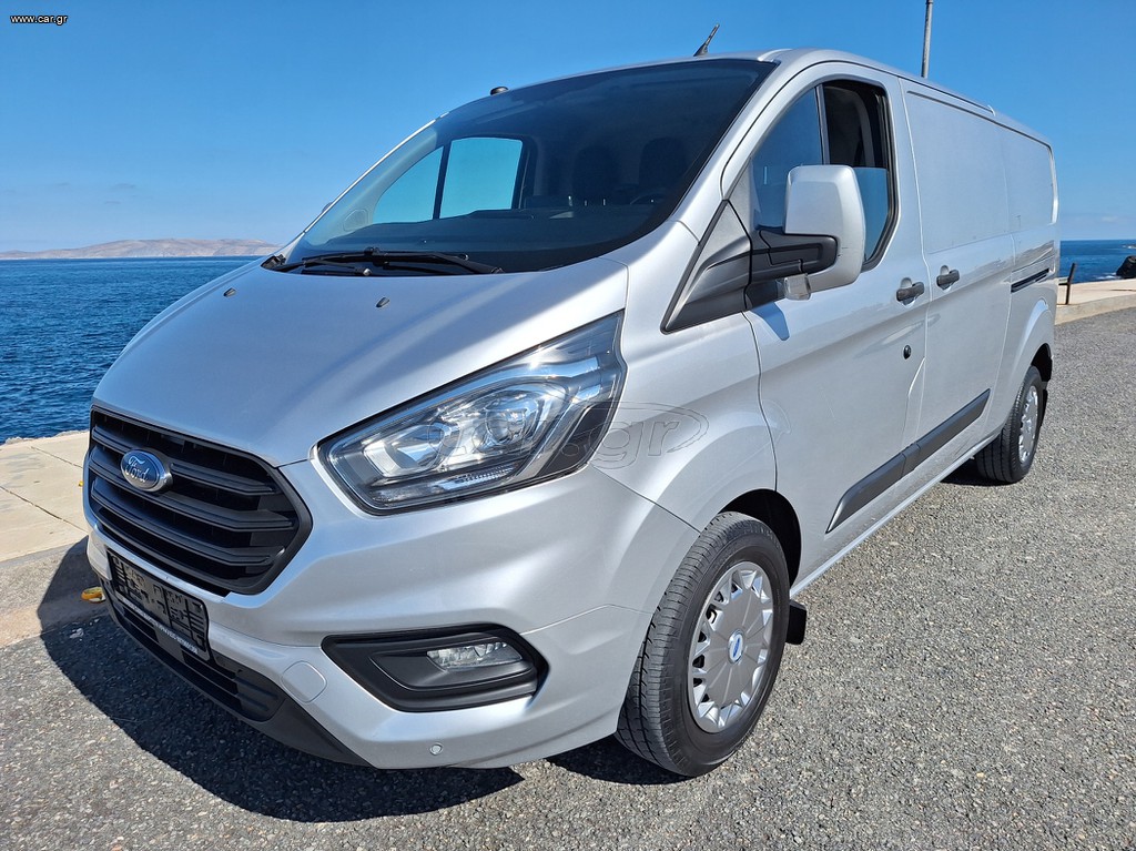 Ford Transit Custom 2018 2.0, 340, 131PS, L2,  2 ΣΥΡΟΜΕΝΕΣ, DAB+, ECO BLUE