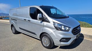 Ford Transit Custom 2018 2.0, 340, 131PS, L2,  2 ΣΥΡΟΜΕΝΕΣ, DAB+, ECO BLUE-thumb-1