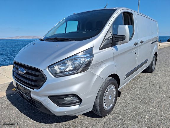 Ford 2018 TRANSIT CUSTOM 340, 2.0 131PS, L2, 2 ΣΥΡΟΜΕΝΕΣ, ECO BLUE