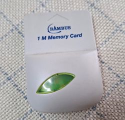 Playstation 1 RAMBUS Memory Card 1MB