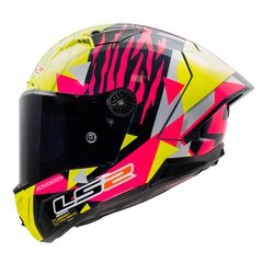 LS2 THUNDER GP AERO FF805 REPLICA ALDEGUER ΚΡΑΝΟΣ FULL FACE FLUO PINK