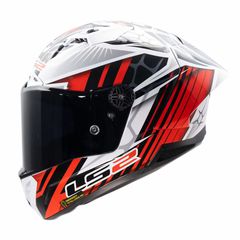 LS2 THUNDER GP AERO FF805 REPLICA PEROLARI ΚΡΑΝΟΣ FULL FACE WHITE RED