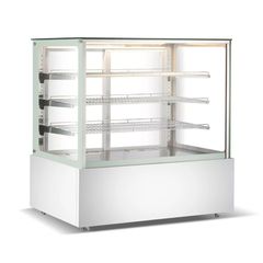 Βιτρίνα 120x139 επιδαπέδια θερμαινόμενη Bonner BO-HR-120W