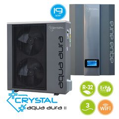 Αντλία Θερμότητας CRYSTAL AQUA AURA 19KW  SPLIT Τριφασική