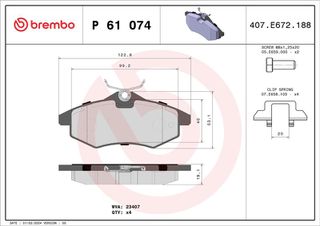 ΤΑΚΑΚΙΑ ΕΜΠΡΟΣ CITROEN C2 C3  P61074 1611457180 1617257080 425236 425258 425345 425369 425384 E172285