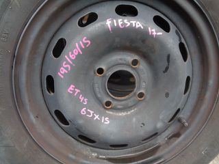 FORD FIESTA 3 TEM  ΖΑΝΤΕΣ  ΣΙΔΕΡΕΝΙΕΣ ΚΑΙ 4 TEM  ΛΑΣΤΟΙΧΑ 195/60/15 / ΡΩΤΗΣΤΕ ΤΙΜΗ!! /...-thumb-1