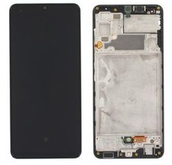 Οθόνη LCD και Μηχανισμός Αφής με πλαίσιο για samsung A32 4G A325 original καινούργια 2 χρόνια εγγύηση