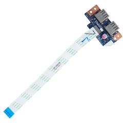 Πλακέτα USB - USB Board για Laptop Acer Aspire E5-511 E5-511G E5-521 E5-531 Z5WAH 455MM5B0L01 LS-B162P V5WE2 NBX001BH00 με καλωδιοταινία ( Κωδ.1-BRD187 )