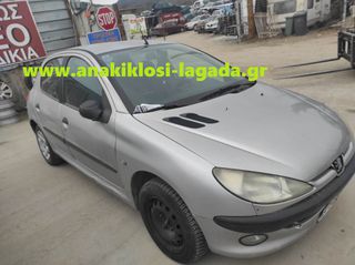 PEUGEOT 206 1.4 ΜΕ ΤΥΠΟ(KFX) ΓΙΑ ΑΝΤΑΛΛΑΚΤΙΚΑ www.anakiklosi-lagada.gr