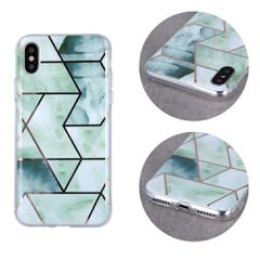 Geometric Marmur Case for iPhone 12 Pro Max green-thumb-1
