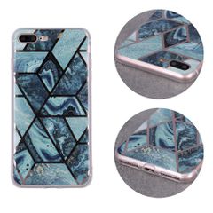 Geometric Marmur Case for iPhone 12 Mini dark blue-thumb-2