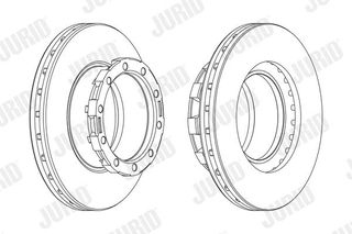 ΔΙΣΚΟΠΛΑΚΑ BOVA FUTURA SETRA 431DT TEMSA για SOLARIS URBINO