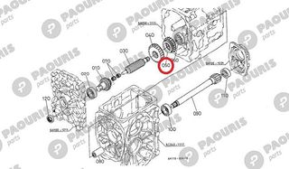 Γρανάζι 20 δόντια R Kubota : 6A100-14370