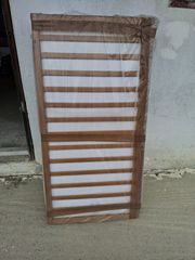 ΠΑΙΔΙΚΟ ΚΡΑΒΑΤΙ / ΚΟΥΝΙΑ   60 cm X 1,20 m  ΙΤΑΛΙΚΗΣ ΚΑΤΑΣΚΕΥΗΣ  ΧΡΩΜΑ ΜΠΕΖ