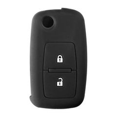 Κάλυμμα κλειδιού σιλικόνης Seat/Skoda/VW Type-3 μαύρο 1τμχ