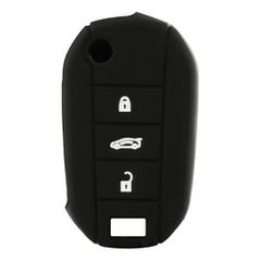 Κάλυμμα κλειδιού σιλικόνης Citroen Type-5 μαύρο 1τμχ