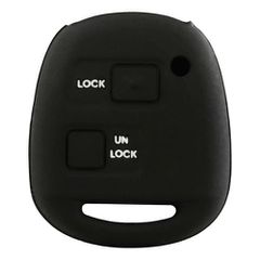 Κάλυμμα κλειδιού σιλικόνης Toyota Type-2 μαύρο 1τμχ