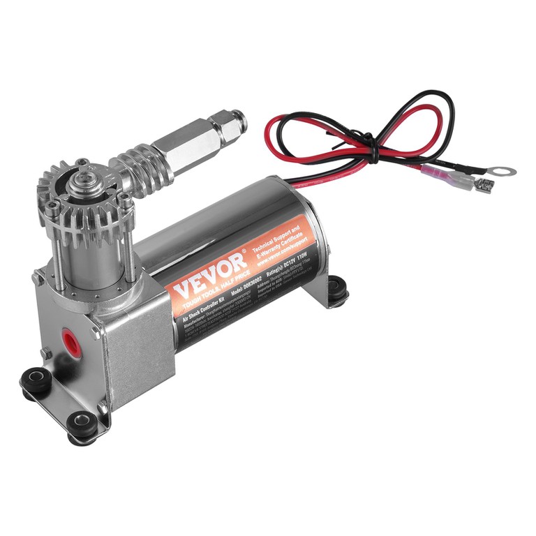 VEVOR Air Shock Controller Kit 100PSI On Board System Air Compressor Single Path