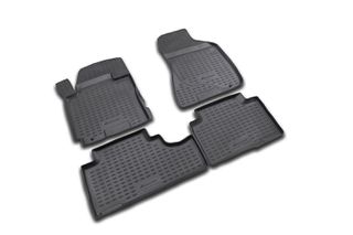 KIA SPORTAGE 2004-2010 ΠΑΤ.ΜΑΡΚ.ΛΑΣΤΙΧΟ ΣΚΑΦΑΚΙΑ (ΜΑΥΡΟ) - 4 ΤΕΜ. | Pancarshop