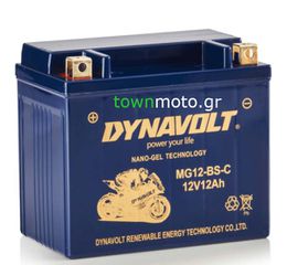 ΜΠΑΤΑΡΙΑ DYNAVOLT YTX12-BS / MG12-BS-C NANOGEL ΓΙΑ PIAGGIO BEVERLY, CARNABY, LIBERTY S, Vespa LX , X10, GILERA NEXUS, RUNNER