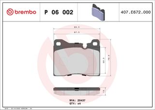 ΤΑΚΑΚΙΑ ΣΕΤ ΕΜΠΡΟΣ ALFA ROMEO 75 BMW 2002-5 E12 6 E24 7 E23 M1 E26 FERRARI TESTAROSA 365-400-412-512 LAMBORGHINI COUNTACH-URRACO-DIABLO