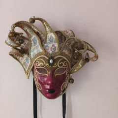 Vintage Maschera Del Galeone .Ιταλική χειροποίητη.