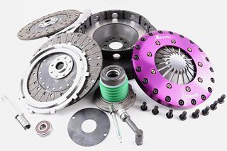 Xtreme Performance - 230mm Organic Twin Plate Clutch Kit Incl Flywheel & CSC 1200Nm