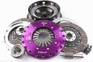 Xtreme Performance - 230mm Organic Twin Plate Clutch Kit Incl Flywheel 1200Nm